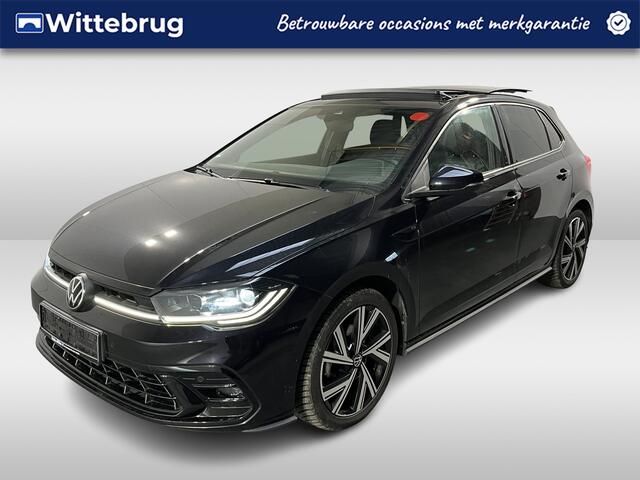 Volkswagen POLO 1.0 TSI R-Line / AUTOMAAT/ PANO/ STOEL VERWARM./ PARK.SENSOREN V+A/ CAMERA/ KEYLESS/ RIJ-MODI/ IQ-LIGHT/ ACC/ APP-CONNECT/ DIGITAL DASH/ NAVI/ DAB/ CLIMA/ ISOFIX/ 17'' LMV