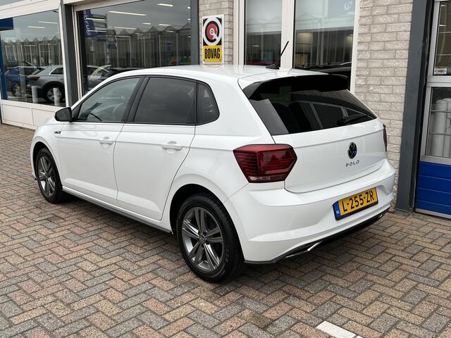 Volkswagen POLO 1.0 TSI R-Line Edition / AUTOMAAT/ ACC/ MULTIFUNCTIONEEL STUUR/ APP-CONNECT/ DAB/ AIRCO/ BLUETOOTH/ ARMSTEUN/ ISOFIX/ 16'' LMV