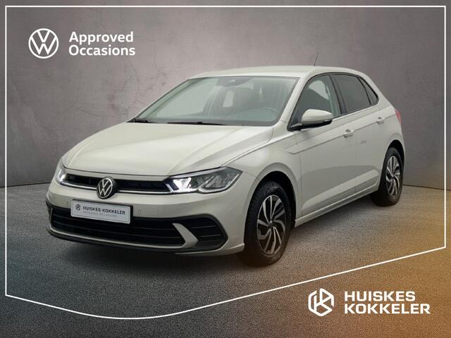 Volkswagen POLO Life Edition 1.0 TSI 95pk DSG Automaat Adaptive cruise control, Stoelverwarming, Achteruitrijcamera, Parkeersensoren, App connect, DAB, Radio
