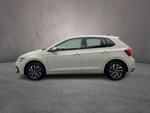 Volkswagen POLO Life Edition 1.0 TSI 95pk DSG Automaat Adaptive cruise control, Stoelverwarming, Achteruitrijcamera, Parkeersensoren, App connect, DAB, Radio