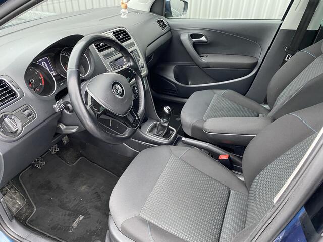 Volkswagen POLO 1.0 BlueMotion Edition 5 Deurs, A/C, CC, PDC, LM, nw. APK - Inruil Mogelijk -