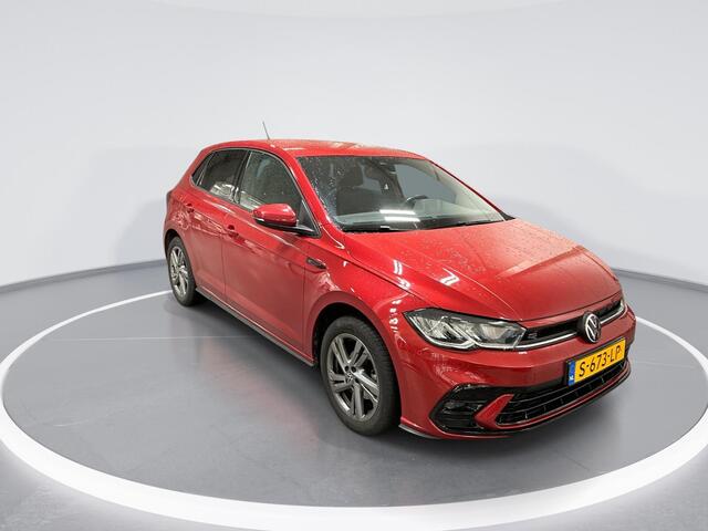 Volkswagen POLO 1.0 TSI 95pk DSG R-Line · Camera · Keyless · Apple/Android Car Play · Trekhaak · Navigatie · 16'' Inch · Garantie t/m 09-03-2027 of 100.000km