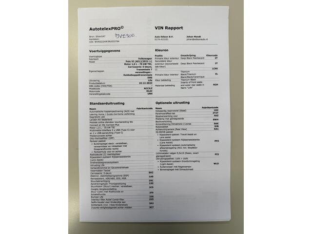 Volkswagen POLO 1.0 TSI DSG 95PK Life Edition *CLIMA*CAM*APP*ACC*