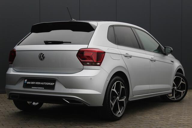 Volkswagen POLO 1.0 TSI R-Line Highline Business R | incl. 12 maanden garantie | Climate control | Sportstoelen | Camera | LED verlichting | Navigatie | App Connect | PDC V+A | Adaptive Cruise | Park Assist | DAB+ ontvanger | Dealer onderhouden |