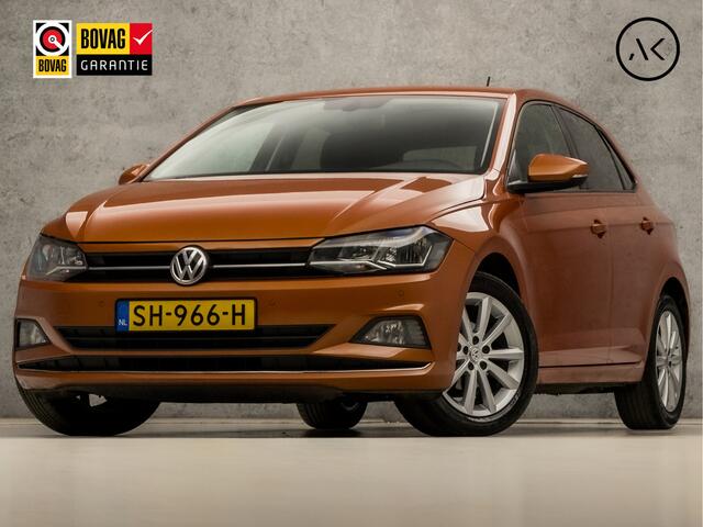 Volkswagen POLO 1.0 TSI Sportline (APPLE CARPLAY, CLIMATE, PARKEERSENSOREN, SPORTSTOELEN, GETINT GLAS, LM VELGEN, ADAPTIVE CRUISE, TREKHAAK, NIEUWSTAAT)
