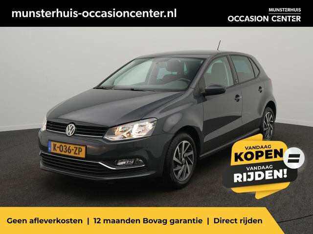 Volkswagen POLO 1.0 - RIJKLAARPRIJS - Airco - Bluetooth - Cruise Control - Stoelverwarming - Lichtmetalen velgen