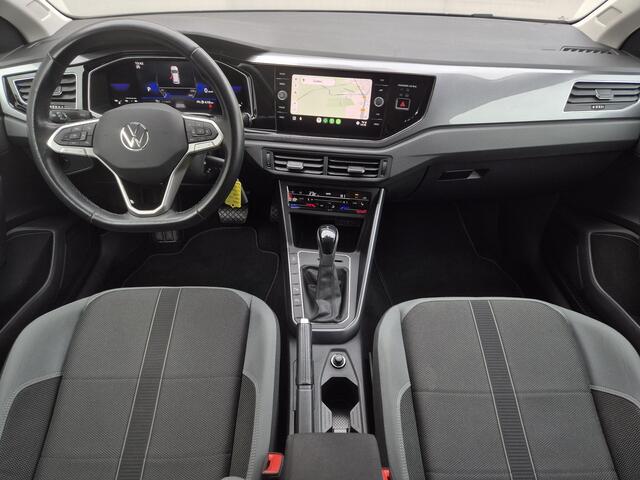 Volkswagen POLO 1.0 TSI Style Automaat / All season banden / Stoelen-pakket / Virtual cockpit / Stoelverwarming / Adaptief cruise control / Apple Carplay Android Auto / Trekgewicht 1100 kg / Climate control / Parkeersensoren voor en achter /
