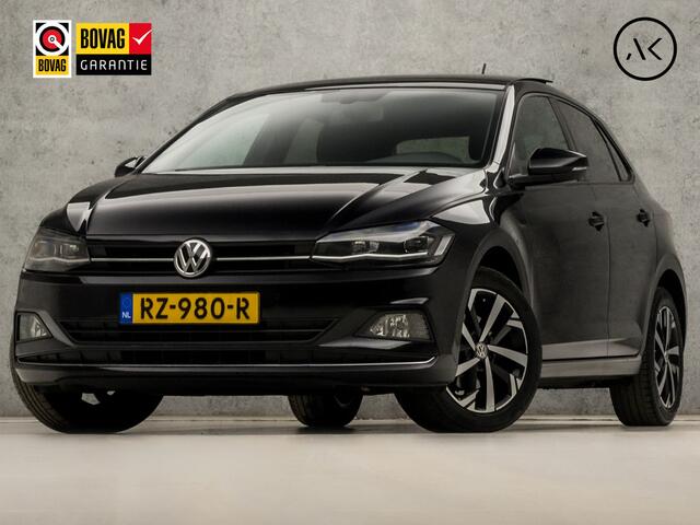 Volkswagen POLO 1.0 TSI Sportline Highline (SCHUIFDAK, APPLE CARPLAY, GROOT NAVI, ZWART HEMEL, CLIMATE, LEDER, LED KOPLAMPEN, GETINT GLAS, PARKEERSENSOREN, ADAPTIVE CRUISE, NIEUWE APK, NIEUWSTAAT)