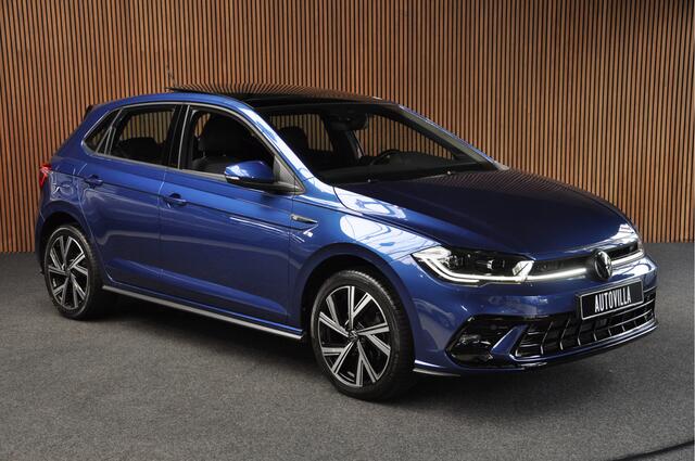 Volkswagen POLO 1.0 TSI 3x R-Line Pano Leer Virtual Climate PDC LM velgen