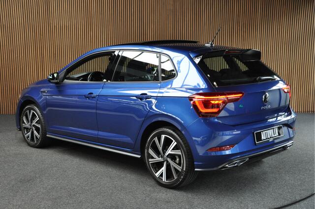 Volkswagen POLO 1.0 TSI 3x R-Line Pano Leer Virtual Climate PDC LM velgen