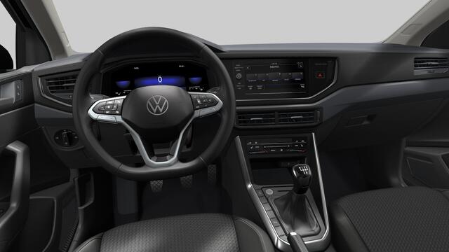 Volkswagen POLO 1.0 TSI 95 5MT Life Edition | 'App-Connect' smartphone integratie | Airconditioning automatisch (Climatronic), 2-zone | Buitenspiegels elektrisch instel- verwarm- en inklapbaar