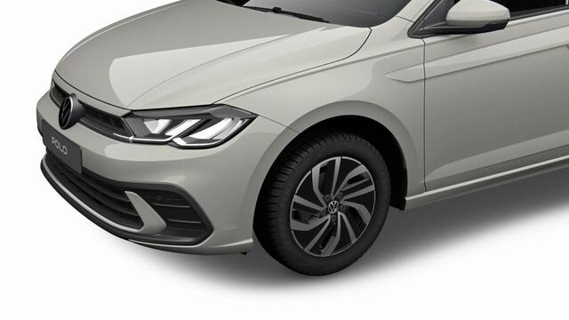 Volkswagen POLO 1.0 TSI 95 5MT Life Edition Zijruiten achter en achterruit getint, 65% lichtabsorberend | Parkeersensoren achter (Park Distance Control) | 'App-Connect' smartphone integratie