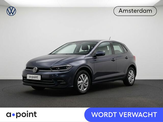 Volkswagen POLO 1.0 TSI Style 95 pk Automaat (DSG) | Navigatie | Parkeersensoren | Achteruitrijcamera | Adaptieve cruise control | Matrix LED koplampen | Stoelverwarming |