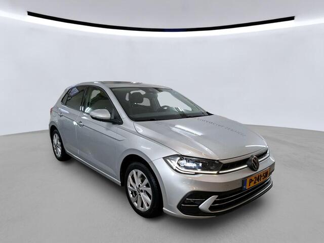 Volkswagen POLO 1.0 TSI Style / AUTOMAAT/ PARK. SENSOREN/ IQ. LIGHT/ DIGITAL DASHBOARD/ ADAPT. CRUISE/ GETINT GLAS/ NAVI/ CLIMA/ 16" LMV