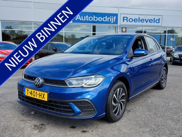 Volkswagen POLO 1.0 TSI 95pk DSG Life | Origineel NL | Navi | Apple Carplay+Android Auto | Airco | Adap.Cruise | Digitaal Dashbaord | Led Koplampen | Rijstrook+Licht+Regensensor | Pdc V+A | 15''lm