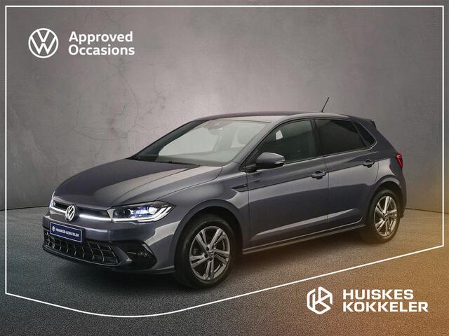Volkswagen POLO R-Line 1.0 TSI 95pk Adaptive cruise control, LED matrix koplampen, Achteruitrijcamera, Stoelverwarming, App connect, Parkeersensoren, Airco, DAB, Radio