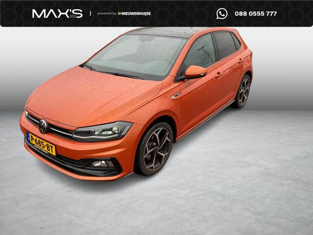 Volkswagen POLO 1.0 TSI 110pk R-Line | Panoramadak | Virtual cockpit | Adaptive cruise control | LED Koplampen | Achteruitrijcamera | Parkeersensoren voor + achter | Navigatie | Stoelverwarming | Climate control | Getint glas |