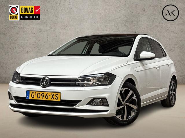 Volkswagen POLO 1.0 TSI Sportline Automaat (SCHUIFDAK, APPLE CARPLAY, KEYLESS, CLIMATE, MODE KNOP, SPORTSTOELEN, ADAPTIVE CRUISE, LM VELGEN, GETINT GLAS, NIEUWSTAAT)