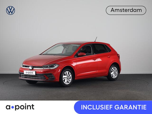 Volkswagen POLO 1.0 TSI Style 95 pk Automaat (DSG) | Navigatie | Parkeersensoren | Adaptieve cruise control | Matrix LED koplampen | Stoelverwarming |
