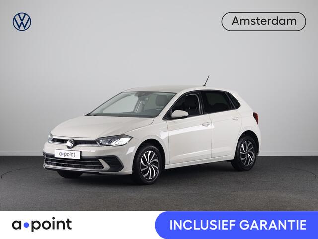 Volkswagen POLO 1.0 TSI Life Edition 95 pk | Verlengde garantie | Navigatie via App | Parkeersensoren achter | Achteruitrijcamera | Adaptieve cruise control |