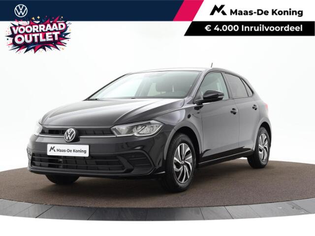 Volkswagen POLO Life Edition 1.0 TSI 95 pK 5 versn. Hand · Achteruitrijcamera · regensensor · Voorraad OUTLET · Prijs is inclusief inruilpremie ·