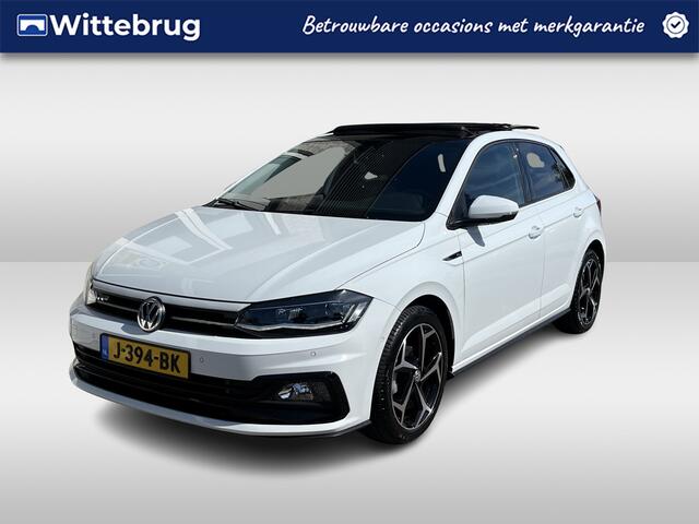 Volkswagen POLO 1.0 TSI 2x R-Line / AUTOMAAT/ PANO/ FULL-LED/ PARK.SENSOREN V+A/ ACC/ RIJ-MODI/ APP-CONNECT/ DIGITAL DASH/ GETINT GLAS/ NAVI/ DAB/ CLIMA/ 17'' LMV