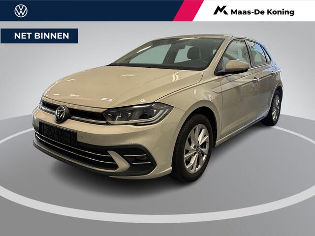 Volkswagen POLO 1.0 TSI 95pk DSG Style · Camera · Matrix LED · Stoelverwarming · P-Sensoren · ACC · Apple/Android Car Play · Garantie t/m 27-12-2026