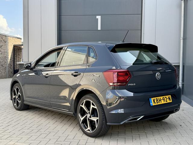 Volkswagen POLO 1.0 TSI *R-Line* Stoelverwarming / Apple Carplay / Urano Grau / PDC V&A / LED / Bluetooth / 17"LMV