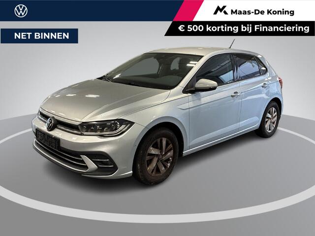 Volkswagen POLO 1.0 TSI 110pk DSG Style · Apple/Android Car Play · Matrix LED · Navigatie · Stoelverwarming · P-Sensoren · 15'' Inch ·