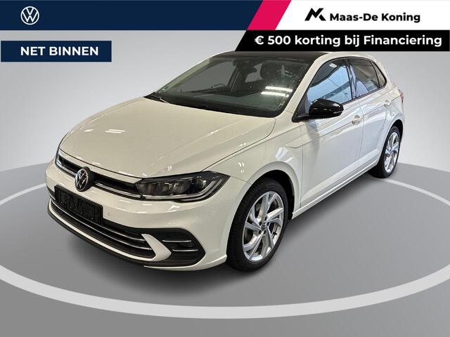 Volkswagen POLO 1.0 TSI 110pk DSG Style · Camera · Apple/Android Car Play · Navigatie · P-Sensoren · Stoelverwarming · 17'' Inch ·