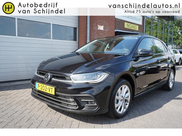 Volkswagen POLO 1.0 TSI 96PK STYLE LUXE 5DEURS ORIGINEEL NEDERLANDS DIGI DASH IQ LIGHT 16INCH LMV 4X PERF ALL SEASON BANDEN ANDROID-APPLECARPLAY NAVI ADAPTIEVE CRUISE CLIMA BLUETOOTH PDC ENZ...