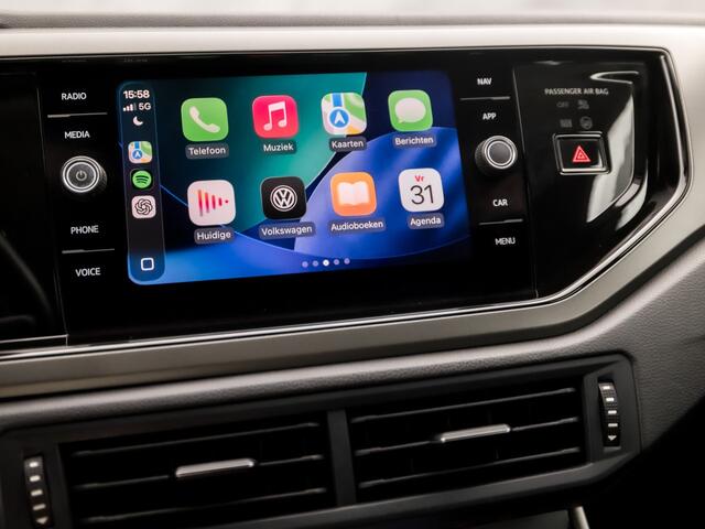 Volkswagen POLO 1.0 TSI Sportline (APPLE CARPLAY, GROOT NAVI, CLIMATE, PARKEERSENSOREN, SPORTSTOELEN, MODE KNOP, ADAPTIVE CRUISE, NIEUWSTAAT)