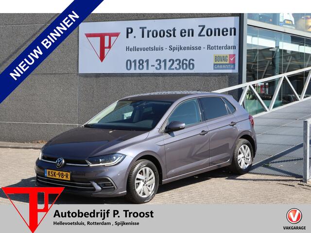 Volkswagen POLO 1.0 TSI Style Automaat! Apple carplay/Stoelverwarming/Adaptieve cruise control/Parkeersensoren/Automatisch inparkeren/DAB/Dodehoek assistent