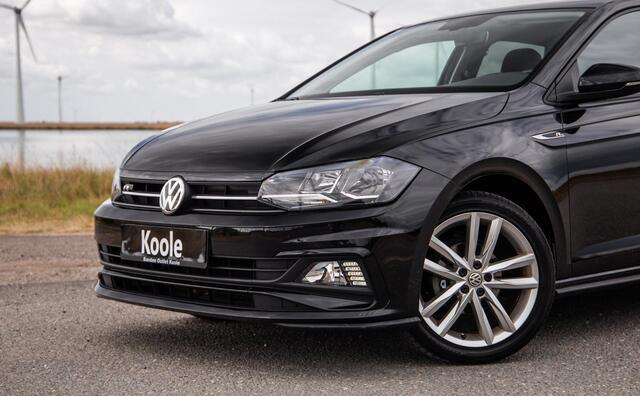 Volkswagen POLO 1.0 TSI Highline R-LINE / CARPLAY / NAVI / ZWART / 5 DEURS