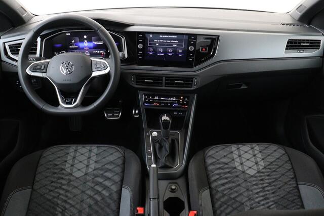 Volkswagen POLO 1.0 TSI R-LINE EDITION -PANO.DAK|KEYLESS|CARPLAY|STOELVERW.|DODEHOEK|PARKEERASST.|PRIVACY.GLAS|17"YORK