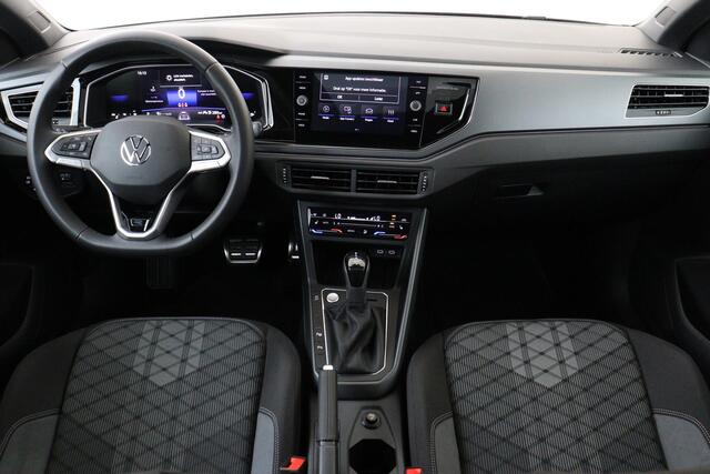 Volkswagen POLO 1.0 TSI R-LINE EDITION -PANO.DAK|KEYLESS|CARPLAY|STOELVERW.|DODEHOEK|PARKEERASST.|PRIVACY.GLAS|17"YORK