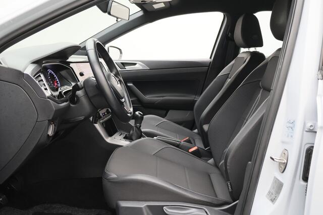 Volkswagen POLO 1.0 TSI Highline Leder/Stof, ACC, Apple Carplay, Climate, Sportonderstel, DAB, 16''