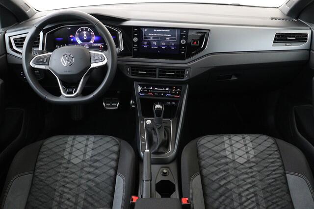 Volkswagen POLO 1.0 TSI R-LINE EDITION -PANO.DAK|KEYLESS|CARPLAY|STOELVERW.|DODEHOEK|PARKEERASST.|PRIVACY.GLAS|17"YORK