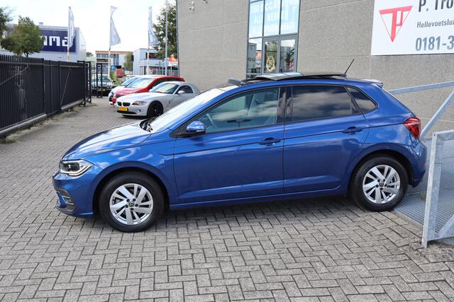 Volkswagen POLO 1.0 TSI Panoramadak/Apple carplay/Digitale teller/Stoelverwarming/Achteruitrijcamera/Adaptieve cruise control/Navigatie/Parkeersensoren/Climate control/DAB