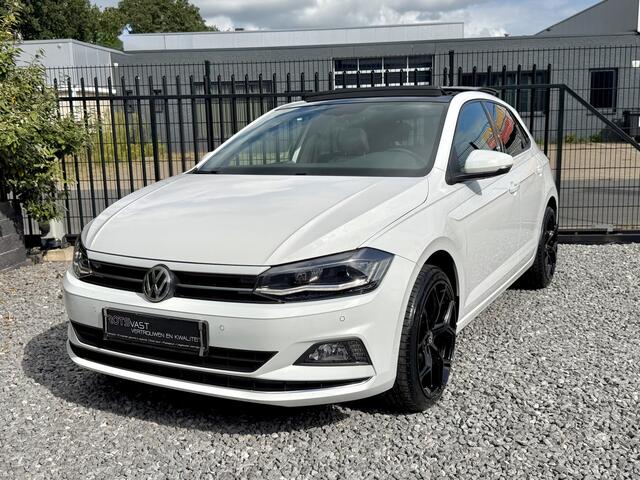 Volkswagen POLO 1.0 TSI Highline DSG Pano|Navi|LED|Leer Wit!