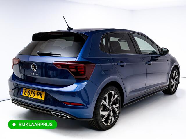 Volkswagen POLO 1.0 TSI R-Line Buss. 110 PK | Panok | Stoelverwarming | Adapt. Cruise | Travel Assist | Led | Sfeerverlichting| Automatisch inparkeren, Grootlicht assistent, Side assist, Apple Carplay/Android auto