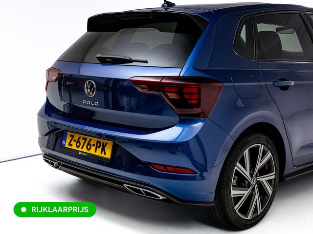 Volkswagen POLO 1.0 TSI R-Line Buss. 110 PK | Panok | Stoelverwarming | Adapt. Cruise | Travel Assist | Led | Sfeerverlichting| Automatisch inparkeren, Grootlicht assistent, Side assist, Apple Carplay/Android auto