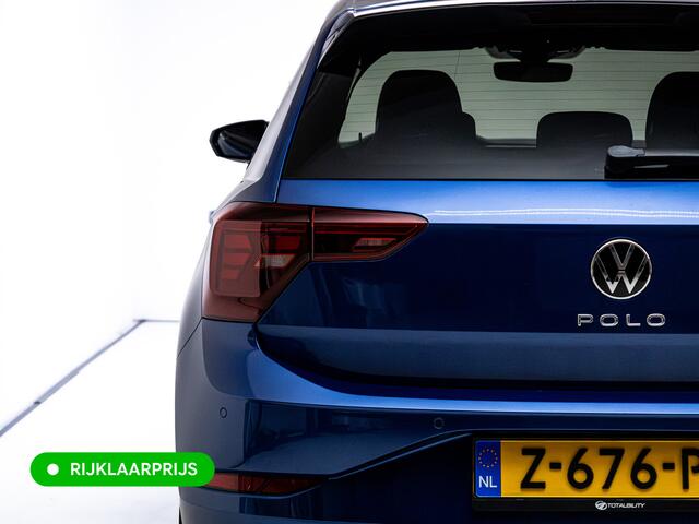 Volkswagen POLO 1.0 TSI R-Line Buss. 110 PK | Panok | Stoelverwarming | Adapt. Cruise | Travel Assist | Led | Sfeerverlichting| Automatisch inparkeren, Grootlicht assistent, Side assist, Apple Carplay/Android auto