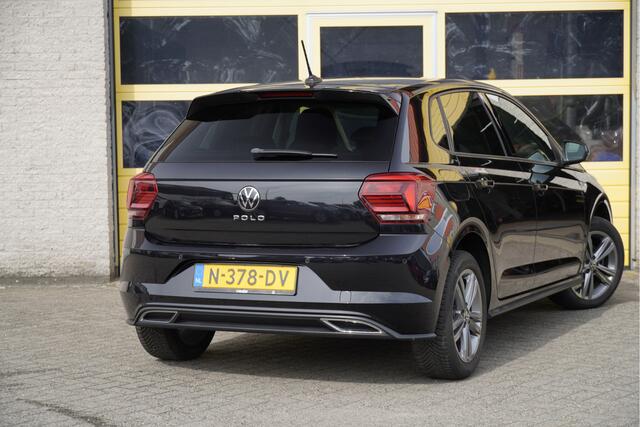 Volkswagen POLO 1.0 TSI 5drs R-Line BJ2021 Lmv 16" | Led | Pdc | Side-skirts | App-Connect | Airco | Cruise control | Extra getint glas