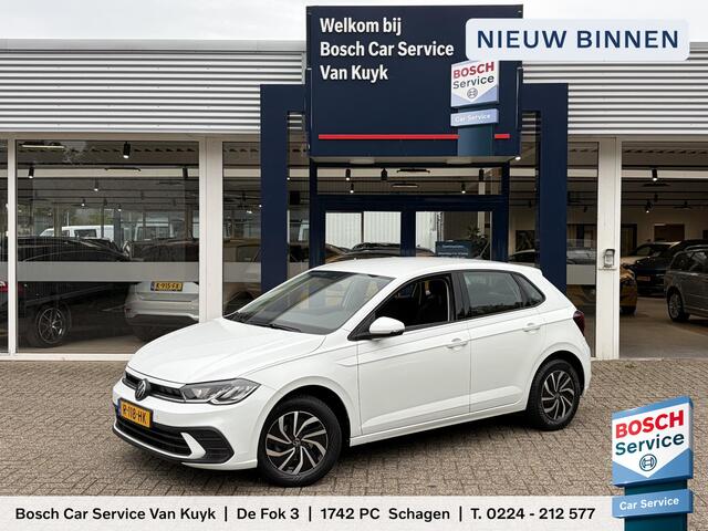Volkswagen POLO 1.0 TSI Life / 5-Deurs / NL-Auto / Adaptive Cruise-Control / Digital-Cockpit / Full-LED / Apple-Carplay & Android Auto / Airco / DAB Radio-Bluetooth / PDC V+A / 15'' LMV / All-Season / ENZ.