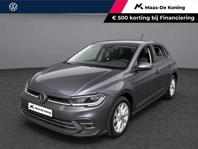 Volkswagen POLO 1.0 TSI 95pk DSG Style · Camera · Apple/Android Car Play · Stoelverwarming · Navigatie · Trekhaak · 16'' Inch ·