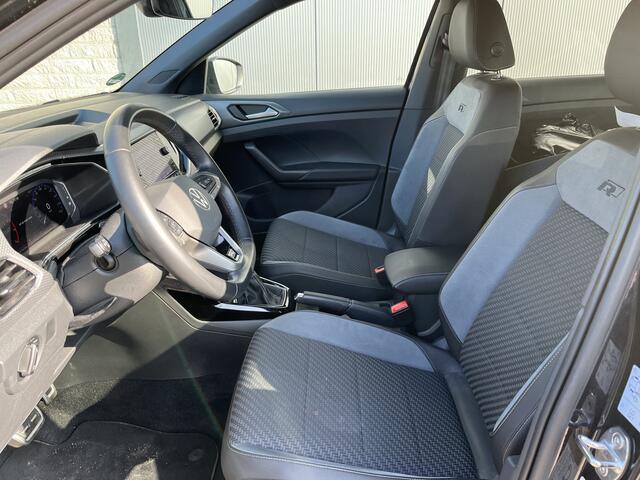 Volkswagen T-Cross 1.0 TSI 2x R-Line / AUTOMAAT/ CAMERA/ PARK. SENSOREN/ DIGITAL DASHBOARD/ STOELVERWARM./ LED/ ADAPT. CRUISE/ APP-CONNECT/ NAVI/ CLIMA/ DAB/ 18" LMV