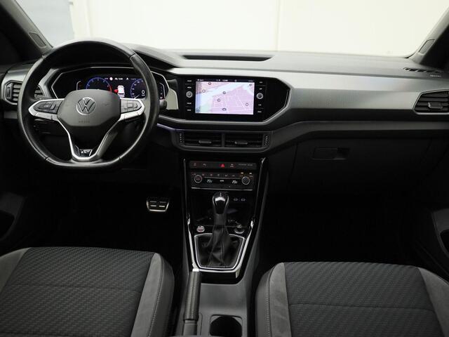 Volkswagen T-Cross 1.0TSI/110PK R Line DSG · Navigatie · Camera + Parkeersensoren · LED · Garantie tot mei 2025 of 100000km