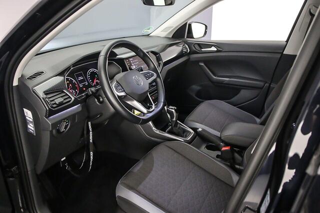 Volkswagen T-Cross Style 1.0 TSI 110pk DSG Automaat Adaptive cruise control, Navigatie, Achteruitrijcamera, LED koplampen, App connect, Parkeersensoren, Bluetooth