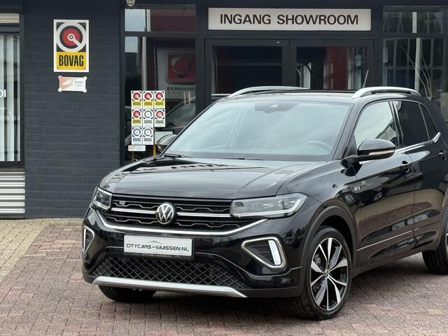Volkswagen T-Cross 1.5 TSI R-Line automaat 150 pk full options navigatie camera climate ctr cruise ctr dagrijverlichting matrix led keyless entry lmv 18 inch
